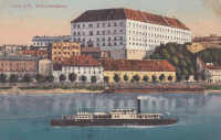 SCHLOSSKASERNE LINZ um 1916