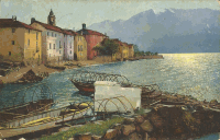 LAGO MAGGiORE RANZO um 1910
