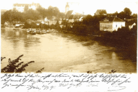 GREIN an der DONAU um 1898