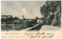GREIN an der DONAU um 1905