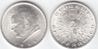 2 Schilling 1928 Schubert