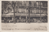 CAFÉ DU DÔME, PARIS