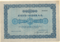 STEYR WERKE 1926