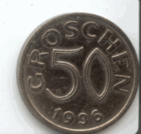 50 Groschen 1936