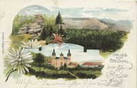 Maria Bründl um 1900