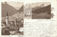 Mals um 1895