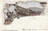 Oberau um 1895