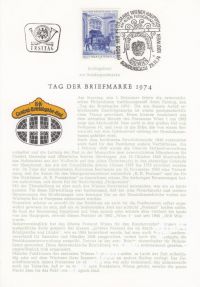 TAG DER BRIEFMARKE 1974