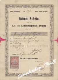 Bregenz um 1907