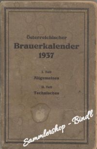 Braukalender 1937