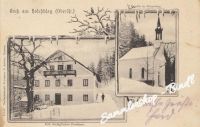 Holzschlag um 1900