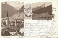 Mals um 1895