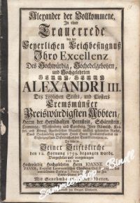 KREMSMÜNSTER um 1759