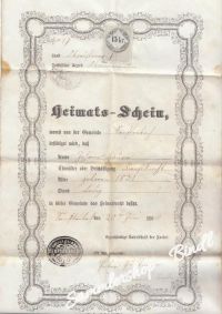 SENFTENBACH 1864